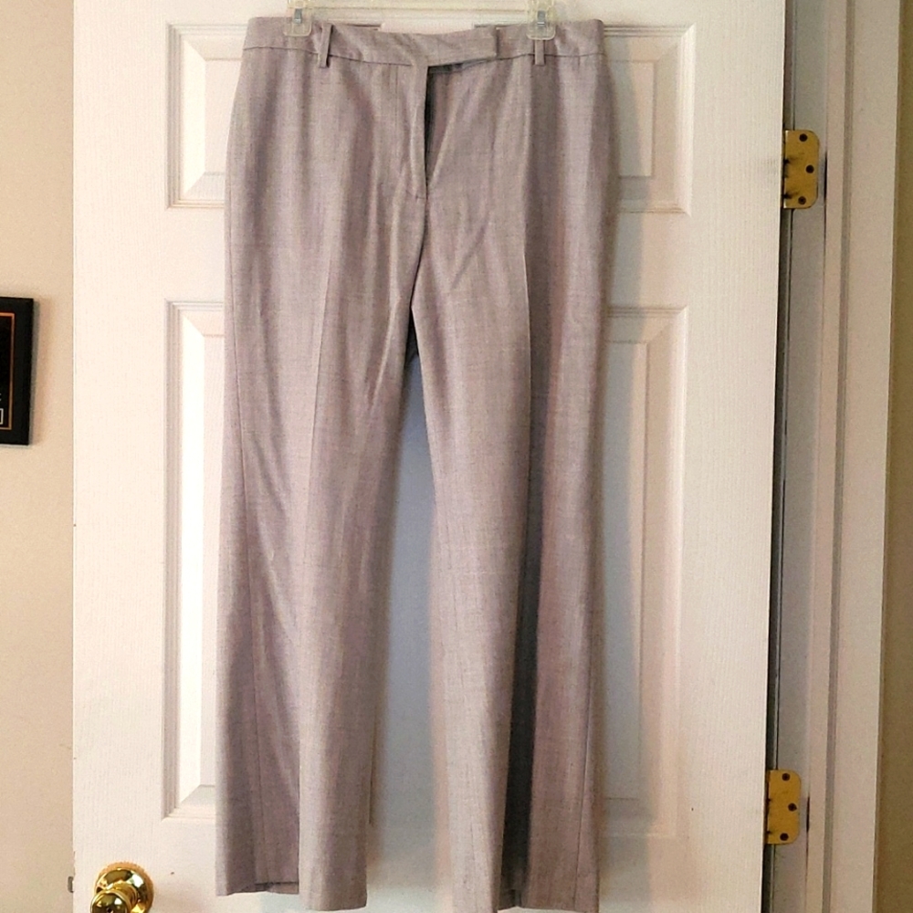 TALBOTS GRAY SIZE 10 DRESS PANTS